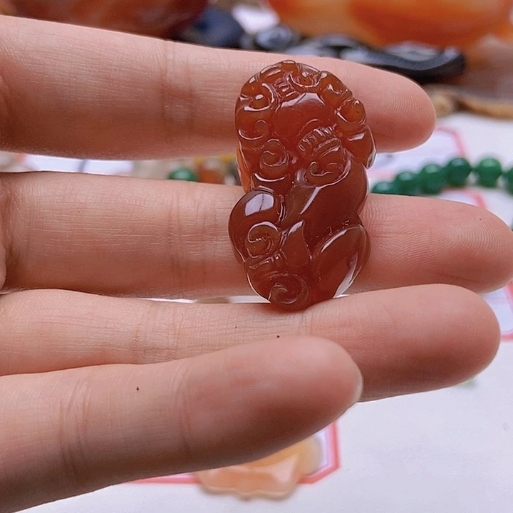 【闪购商品】玛瑙/玉髓珠宝半成品未镶嵌明**秋