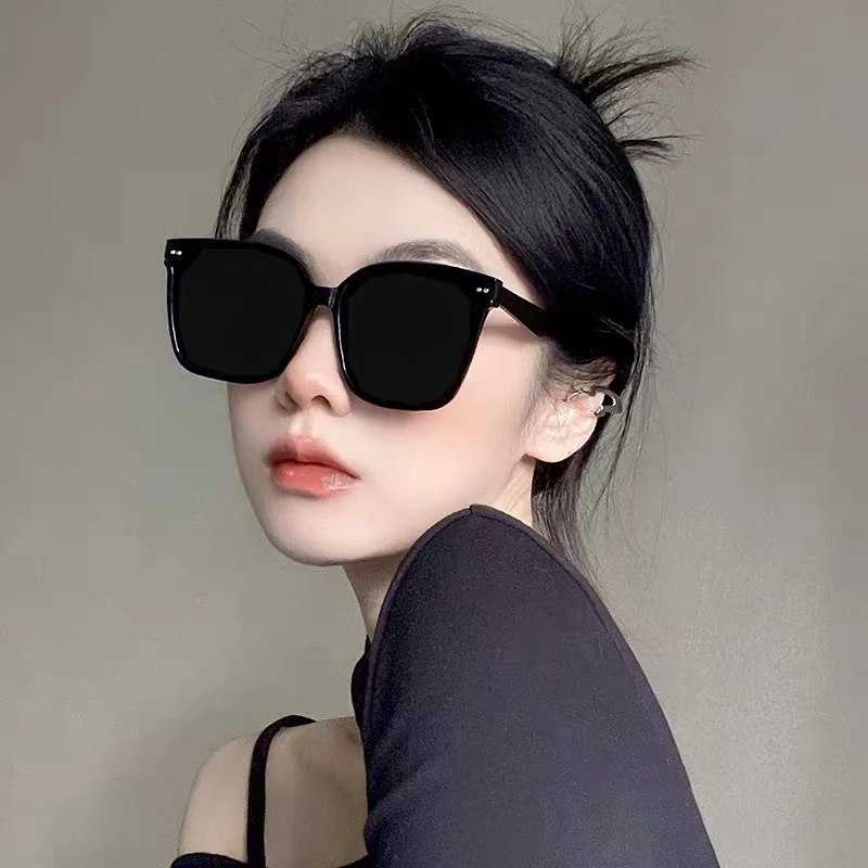 GM同款墨镜高级感ins太阳镜防紫外线个性时尚大框显瘦百搭潮流