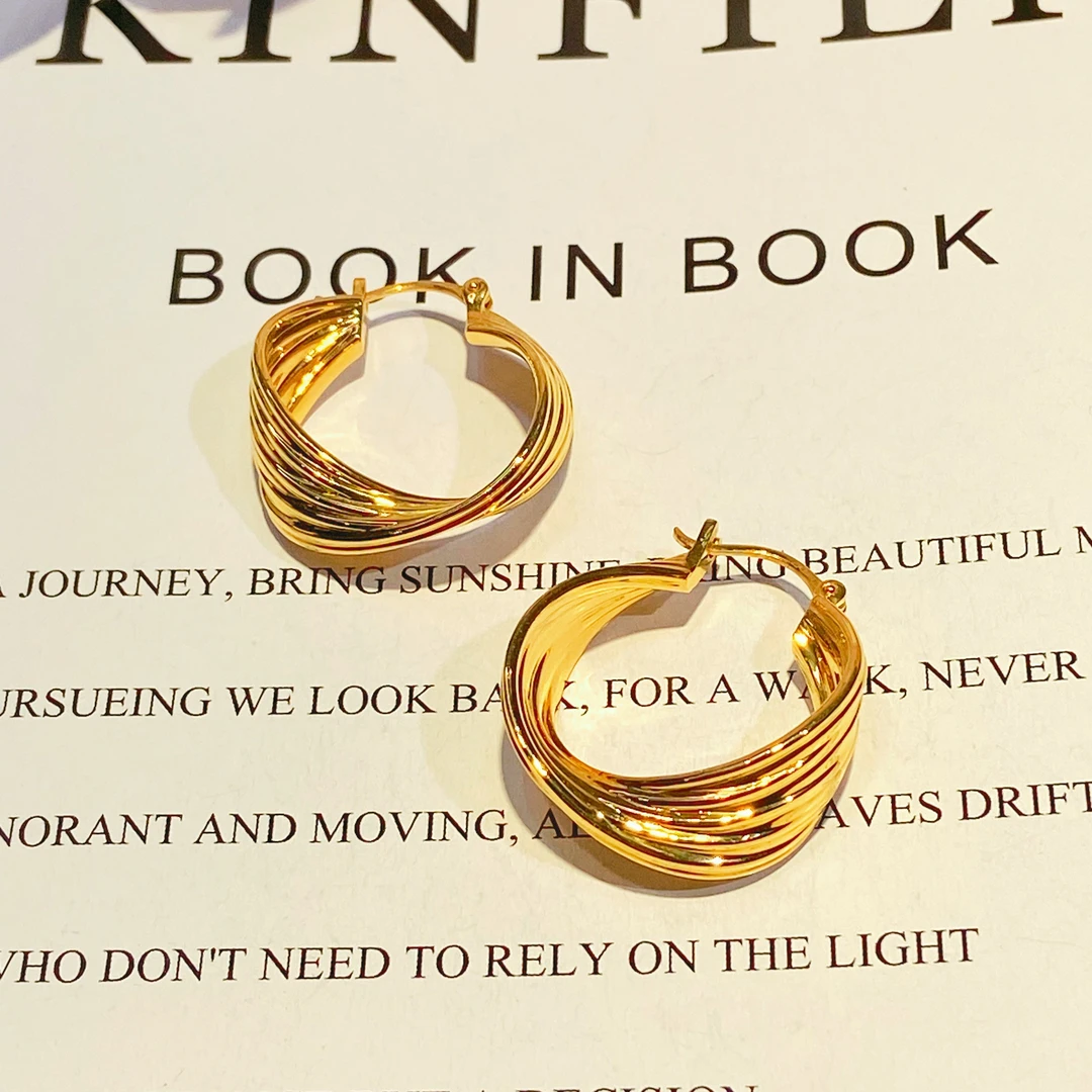 足金999 大杨桃耳扣  黄金5G无氰工艺