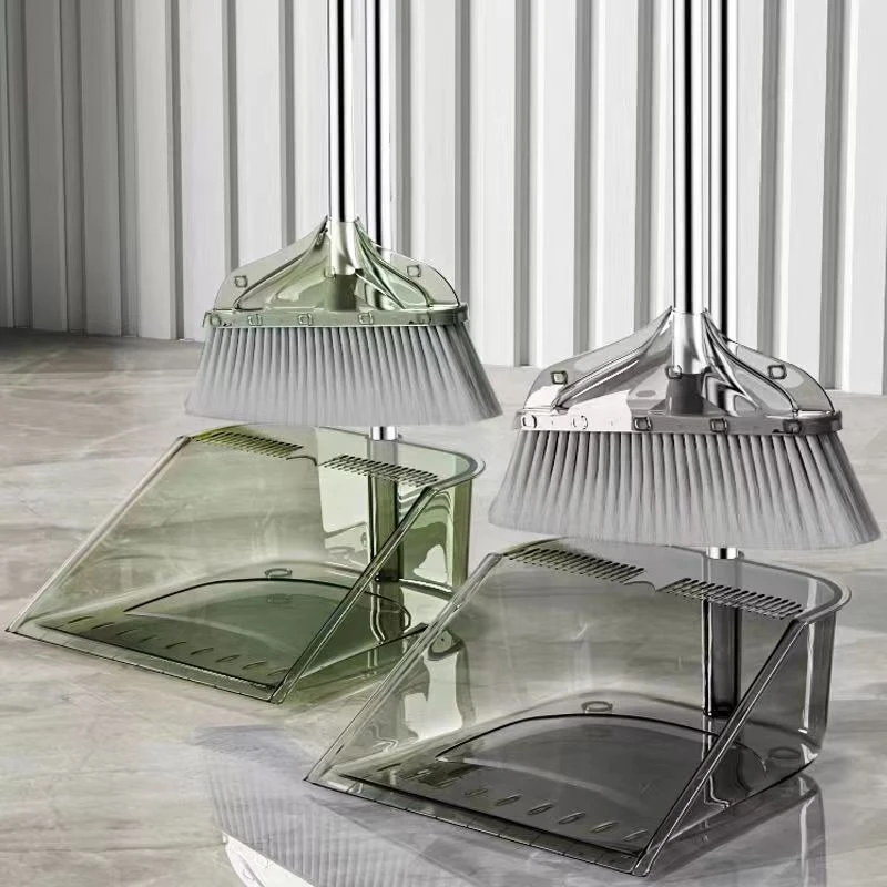 家用扫把簸箕套装组合加厚扫地撮箕笤帚新款单个扫帚毛发透明软毛