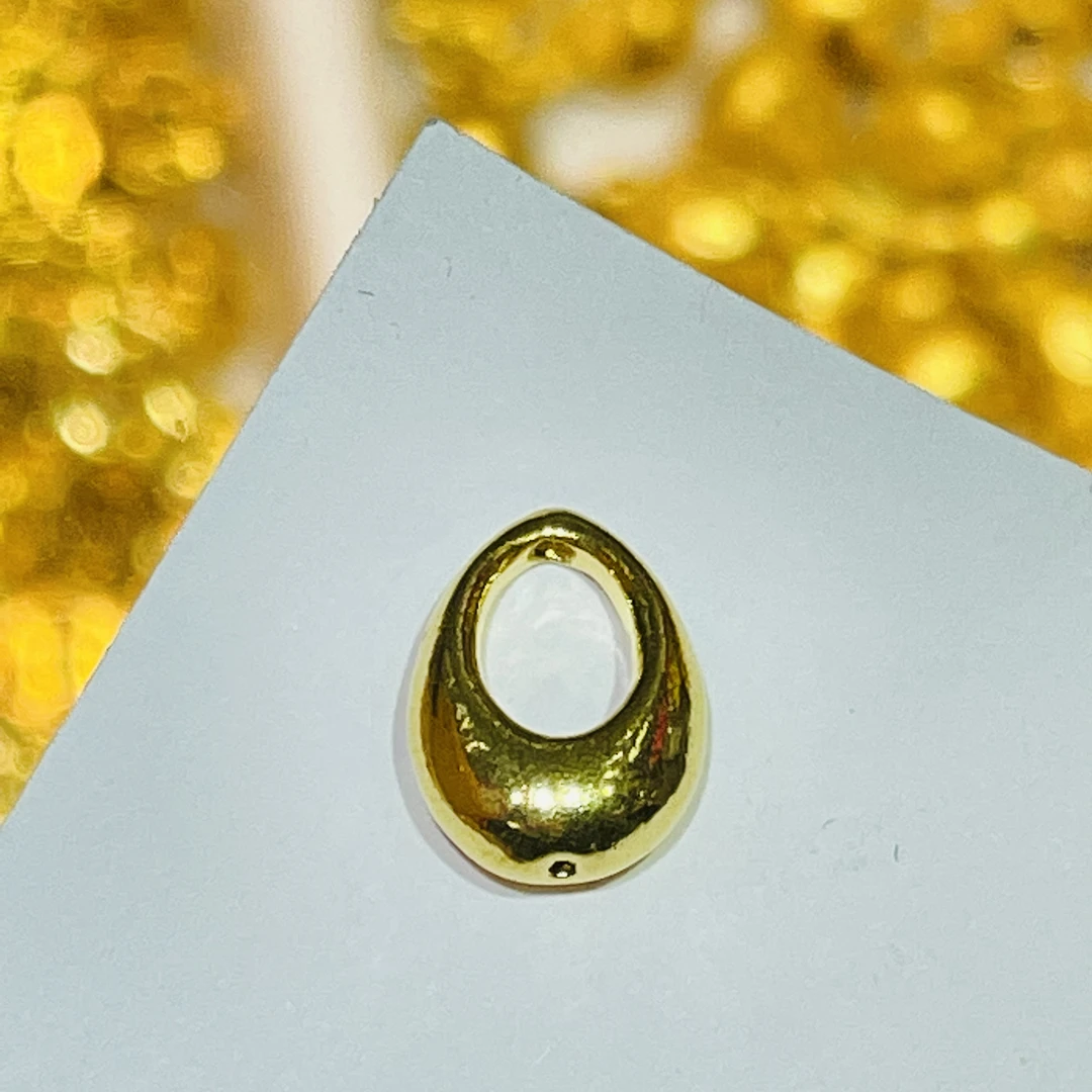 【旺旺专享】足金饰品 CY 水滴环 212021