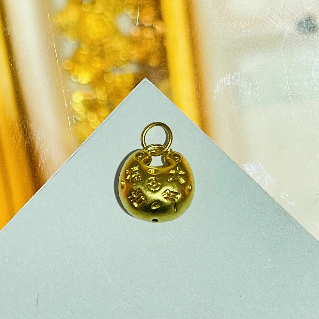 【旺旺专享】足金饰品 CY 吉言胖福 171030