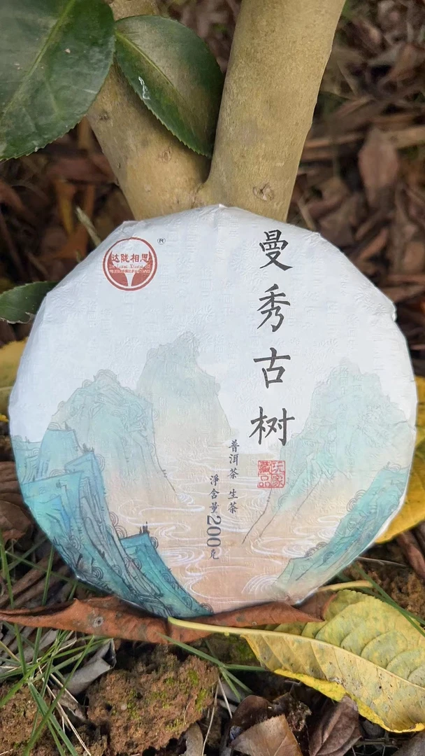 云南普洱茶生茶2024年曼秀古树200克饼