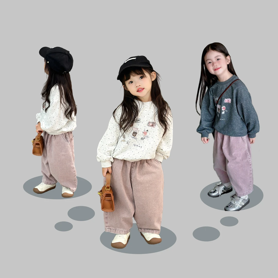 【甜品店】Q2495WY/Q2494K鱼子酱品牌儿童女童