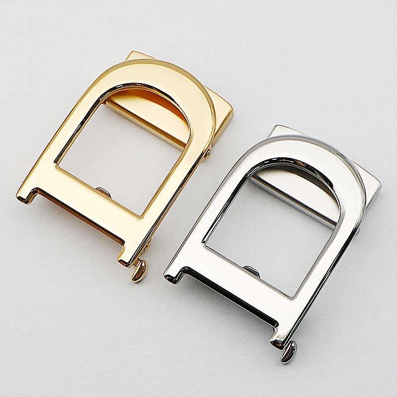 3.5宽不锈钢自动扣男士高档休闲百搭裤韩版腰带内穿皮带扣头配件