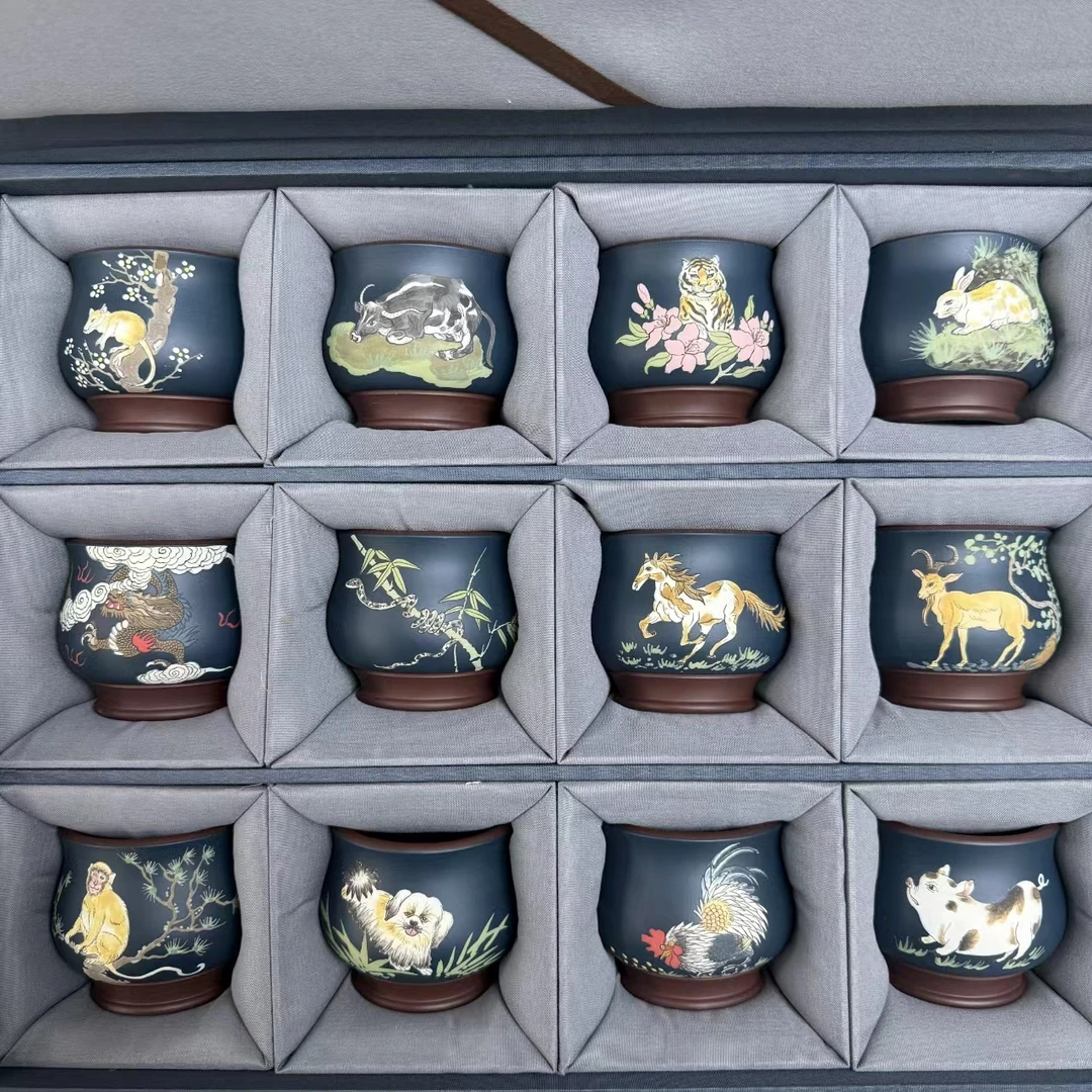 【古月壶来】主人杯系列之十二生肖杯（单个生肖杯)