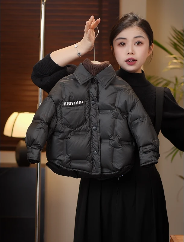 【现货】2024冬季儿童新款韩版可爱保暖羽绒服外套22503
