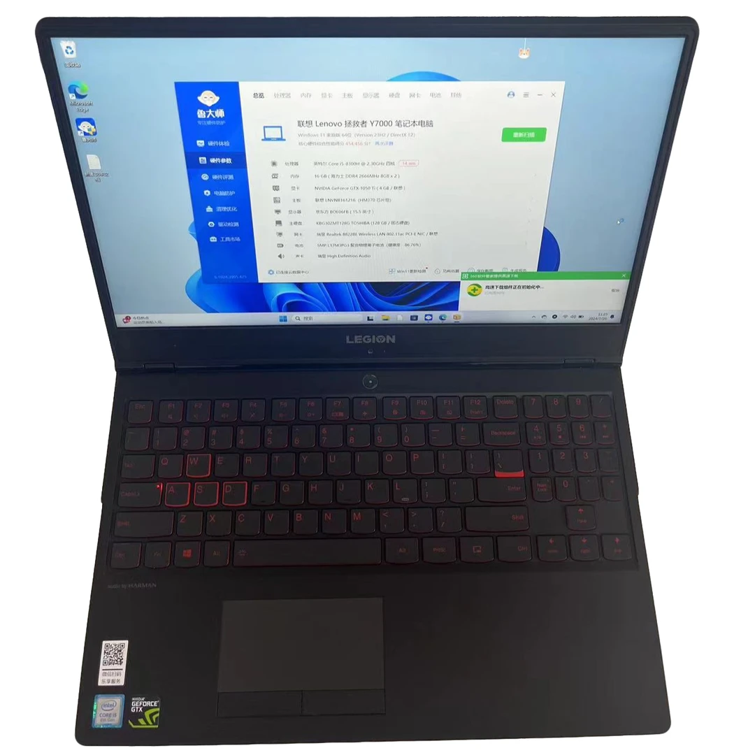 9新 Lenovo/联想 联想拯救者i5八代四核16g+512g固1050ti-4g独