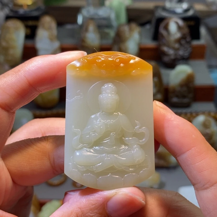 【闪购商品】和田玉吊坠(不含链)未镶嵌很****你