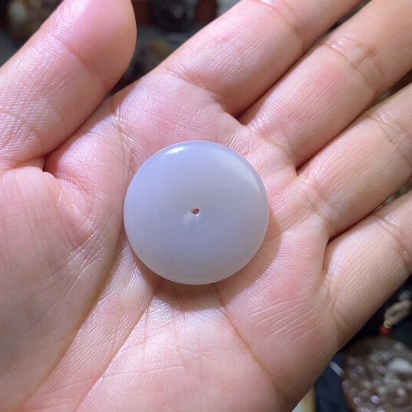 【闪购商品】和田玉（白玉）平安扣吊坠未镶嵌