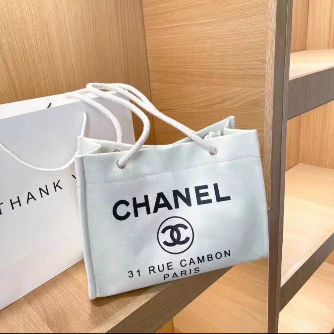 全新未使用 Chanel/香奈儿 美妆店会员积分兑换赠品帆布袋！129594