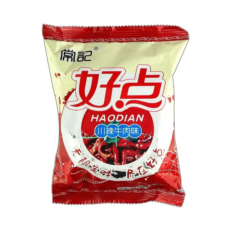 常记好点面干吃面方便面掌心脆川辣牛肉味干脆面休闲解馋小零食
