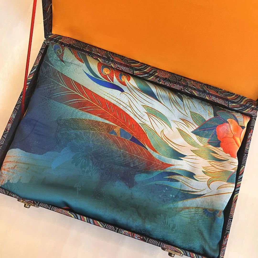 长卿【遇见麋鹿】香云经典百搭丝巾70*180（A671）