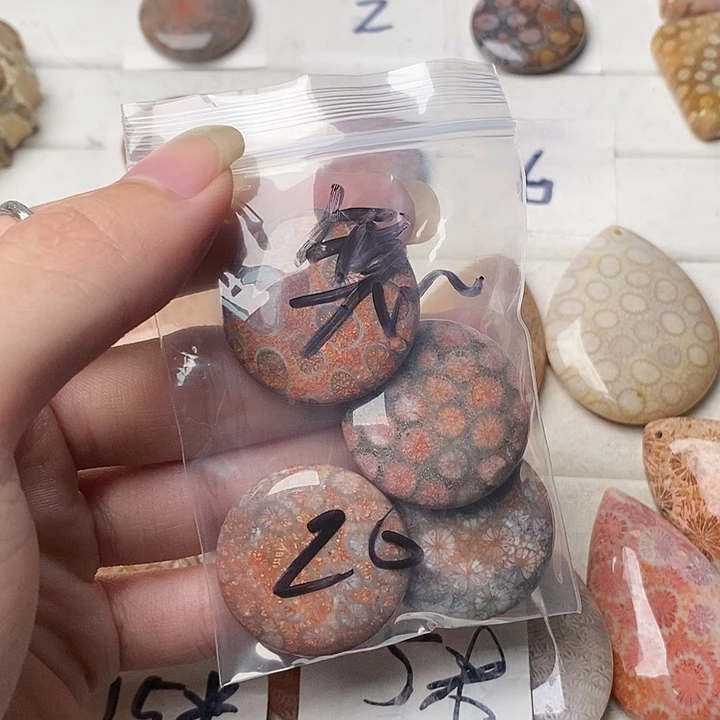 硅化玉颈饰未镶嵌無***戰