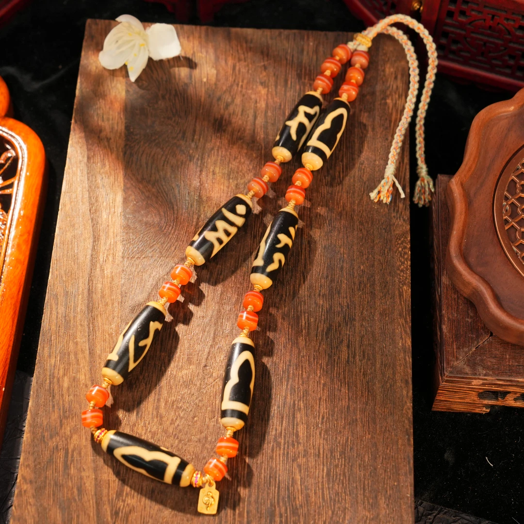 八大守护珠珠玛瑙吊坠LXR0037