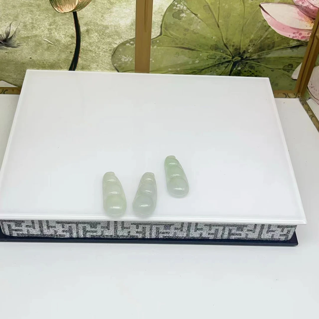 天然缅甸a货翡翠四季豆吊坠 C236—多样性发一件