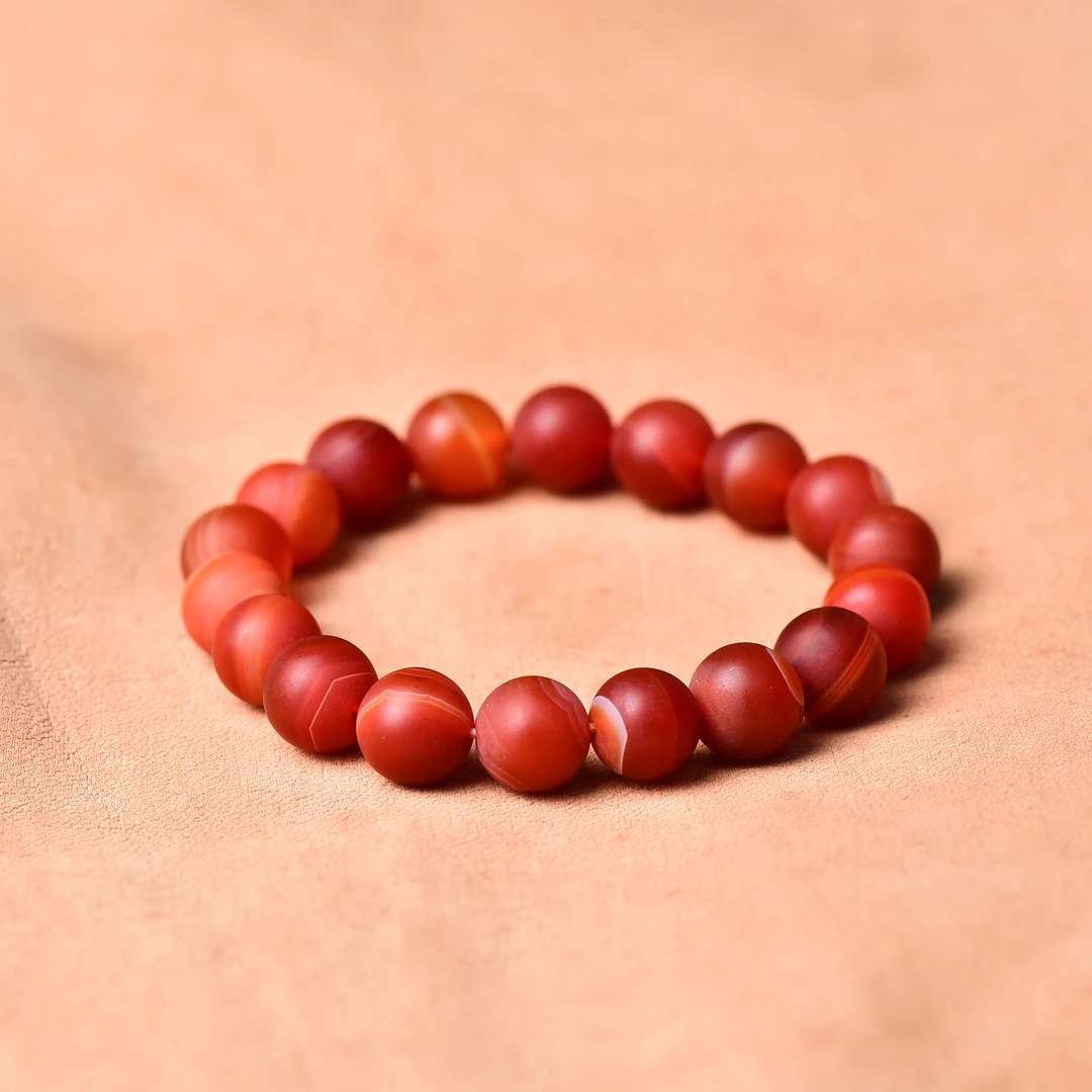 天然南红玛瑙手串 L284—多样性发