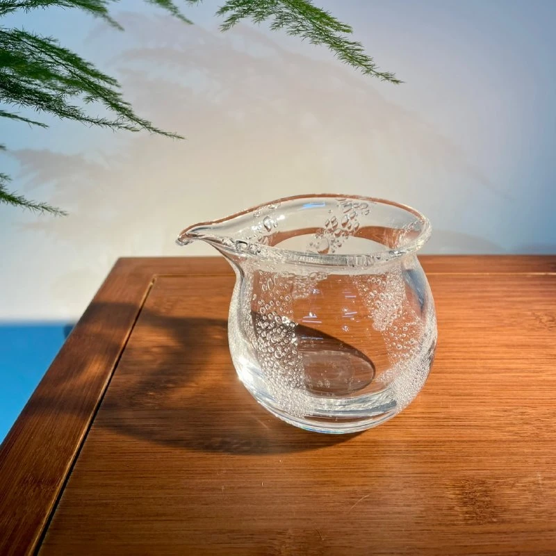 高档玻璃公道杯分茶器耐热手工玻璃公道杯分玻璃杯耐热防爆耐高温