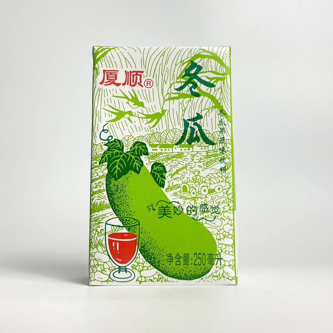 厦顺冬瓜荔枝冰糖雪梨菊花饮料柠檬茶果蔬茶味夏日饮品纸盒