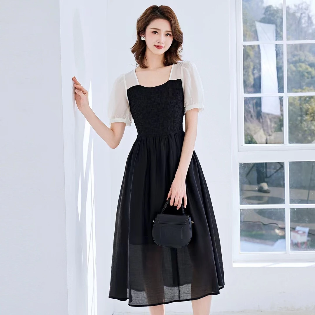 新-林姐-冬301-350连衣裙专链气质轻奢时尚简约