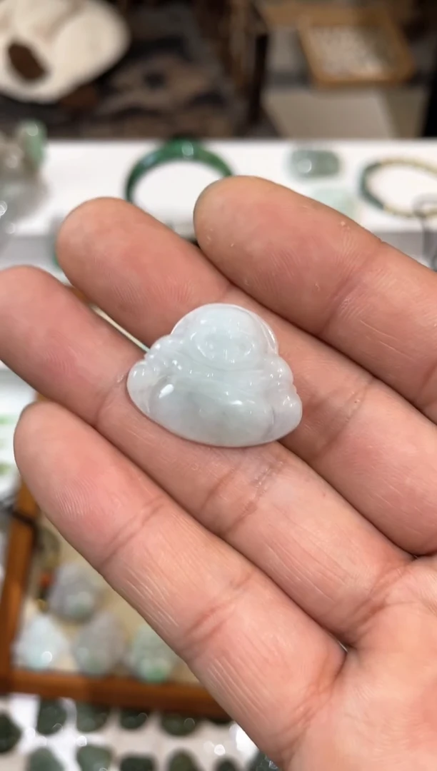 【闪购商品】翡翠吊坠(赠链)银S925镶嵌吊坠