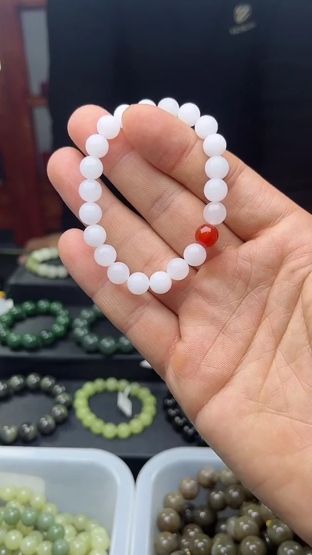 【闪购商品】石英质玉（金丝玉）手串合金多样性发货拍一发一