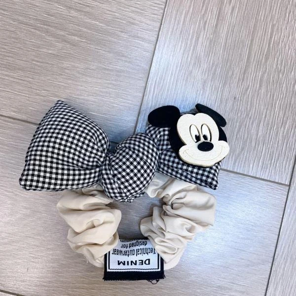 H459（满9.9包邮）格子米奇发绳