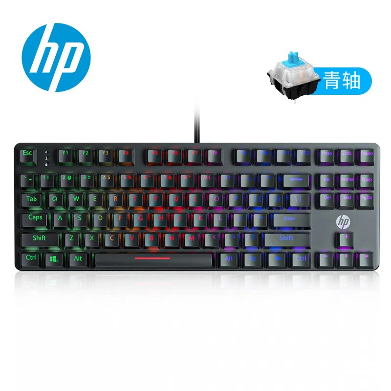 HP/惠普K10GL机械键盘混光青轴