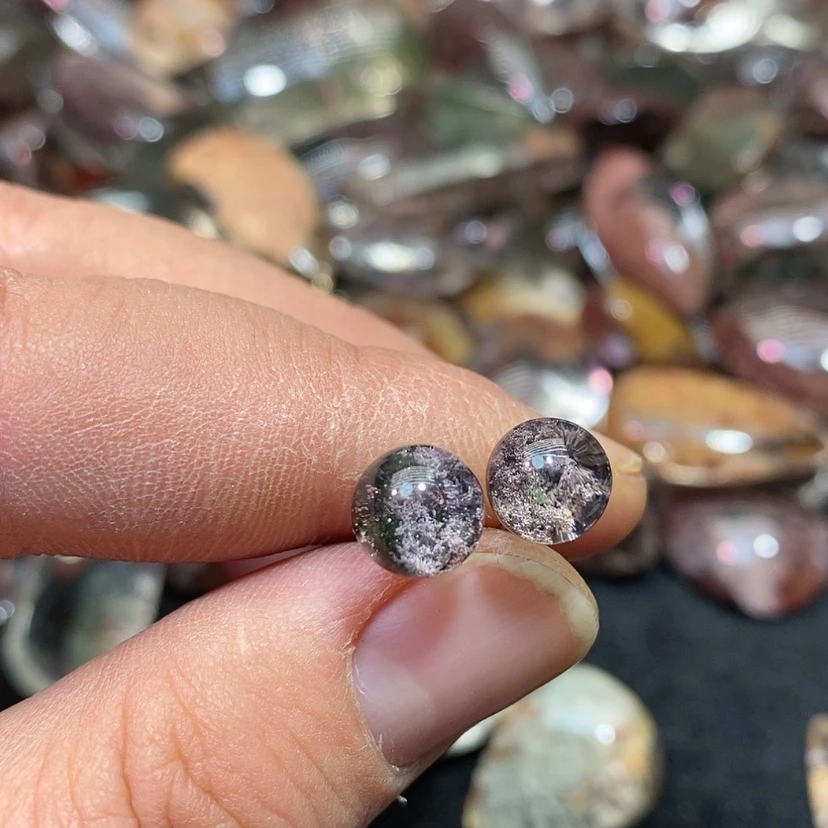 【闪购商品】水晶耳饰银S925镶嵌口*