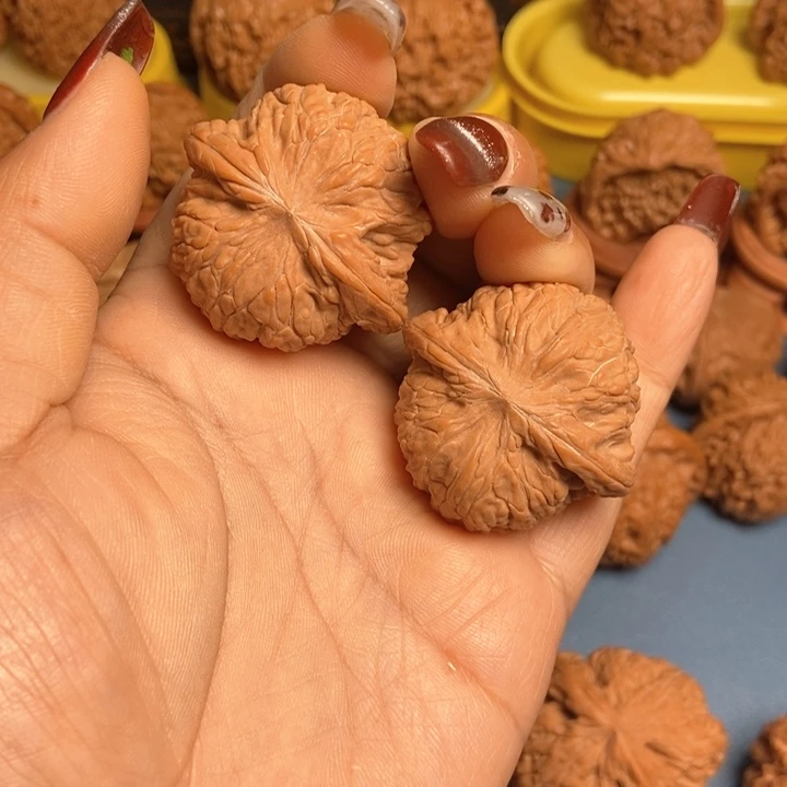 文玩核桃吊坠图***会磨盘15