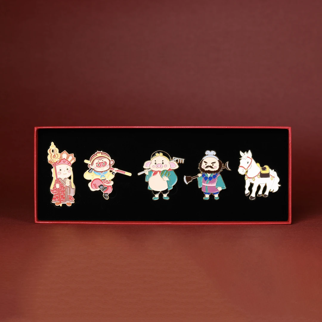 连云港文化创意萌说西游金属冰箱贴套盒