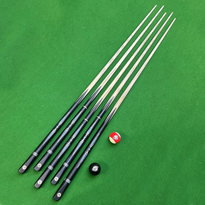 KS战神蓝剑小头通杆黑八台球杆新手进阶发力通透超高性价比台球杆