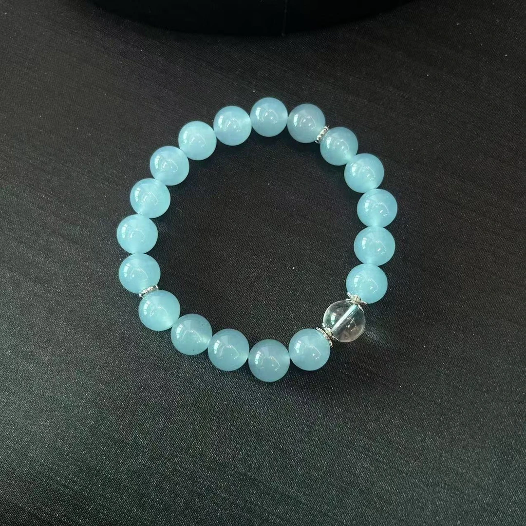 海蓝宝手串10m（多样性发一件）