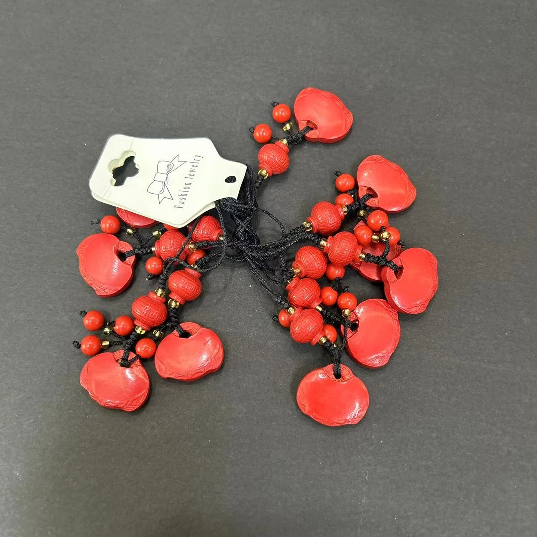 含辰砂工艺品朱砂如意手机绳*YFZS19813(多样性发一件)