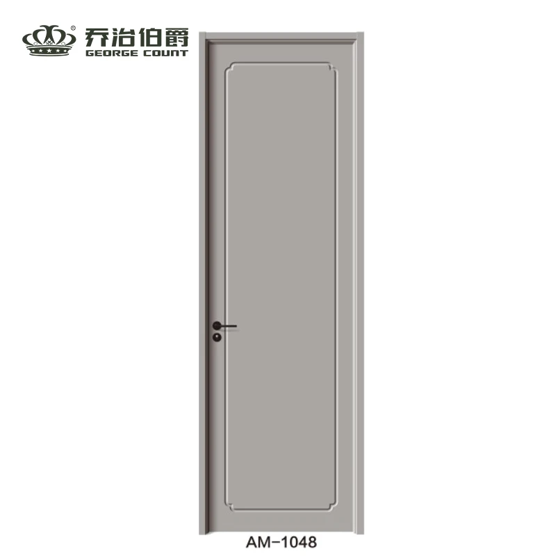 乔治伯爵烤漆复合实木门新中式大气时尚轻奢简洁客厅门卧室