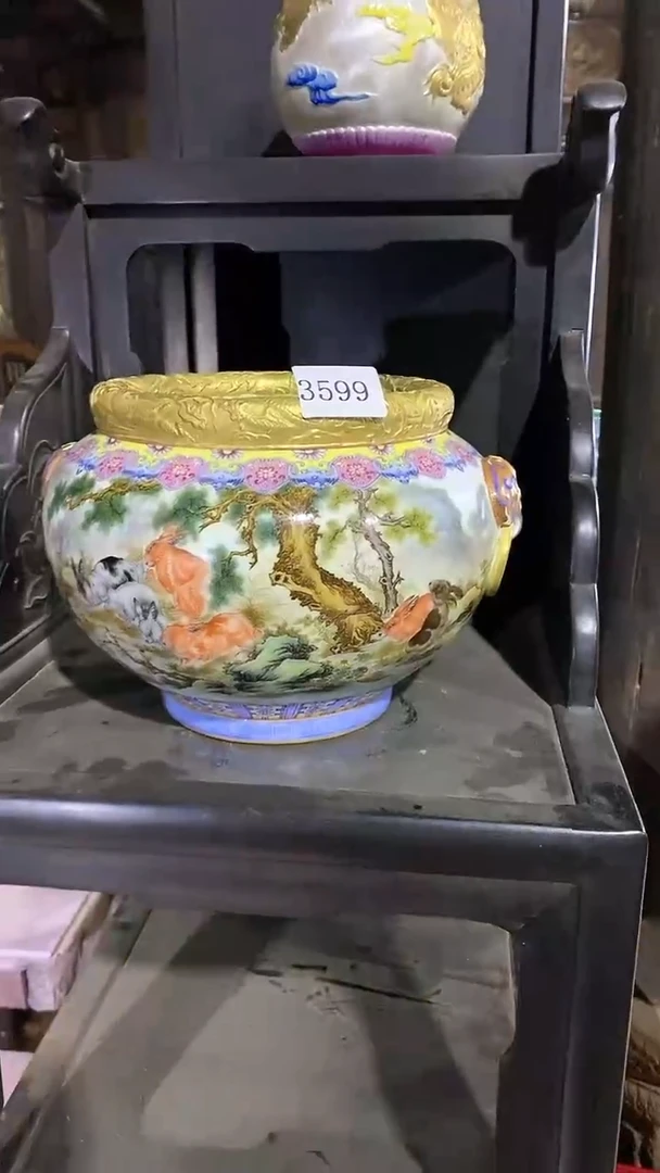 【闪购商品】陶瓷摆件*p03094*陶瓷瓶一个3599