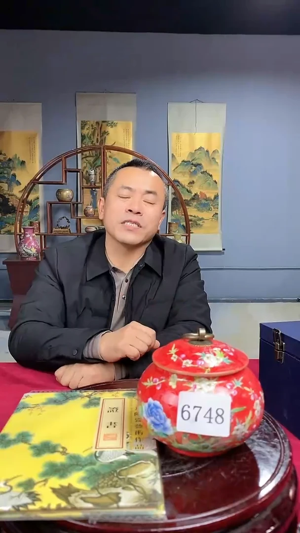 【闪购商品】陶瓷摆件*g1946*陶瓷瓶一个6748