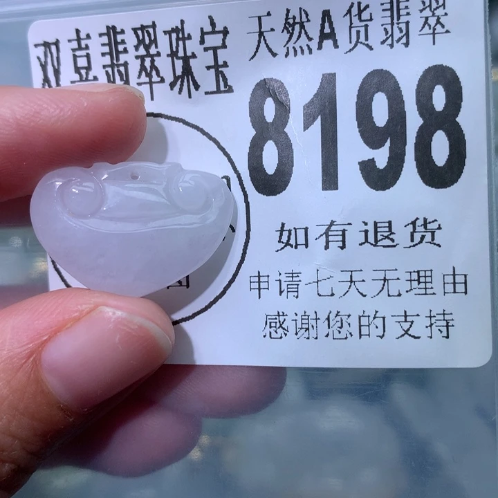 翡翠颈饰未镶嵌翡翠8198