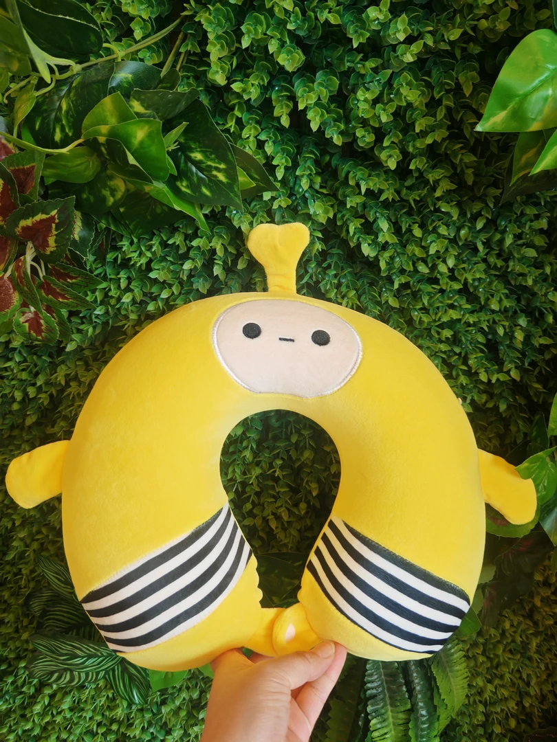 学生记忆棉U型枕可爱护颈枕办公午睡枕