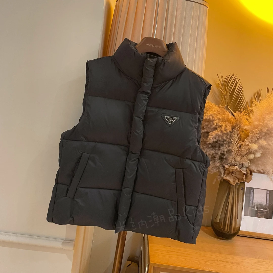 【现货】儿童潮童冬季羽绒马甲男女童韩版宽松男童马甲加厚YG4199
