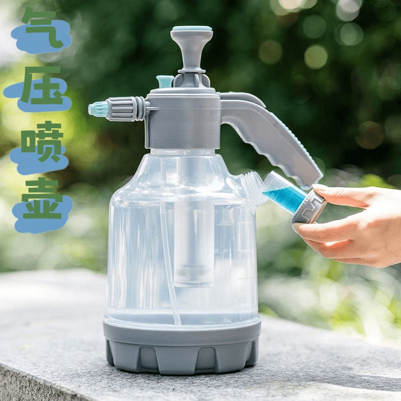 加厚洒水壶气压式家用园艺浇花喷水壶大容量清洁消毒耐高温澆水壺
