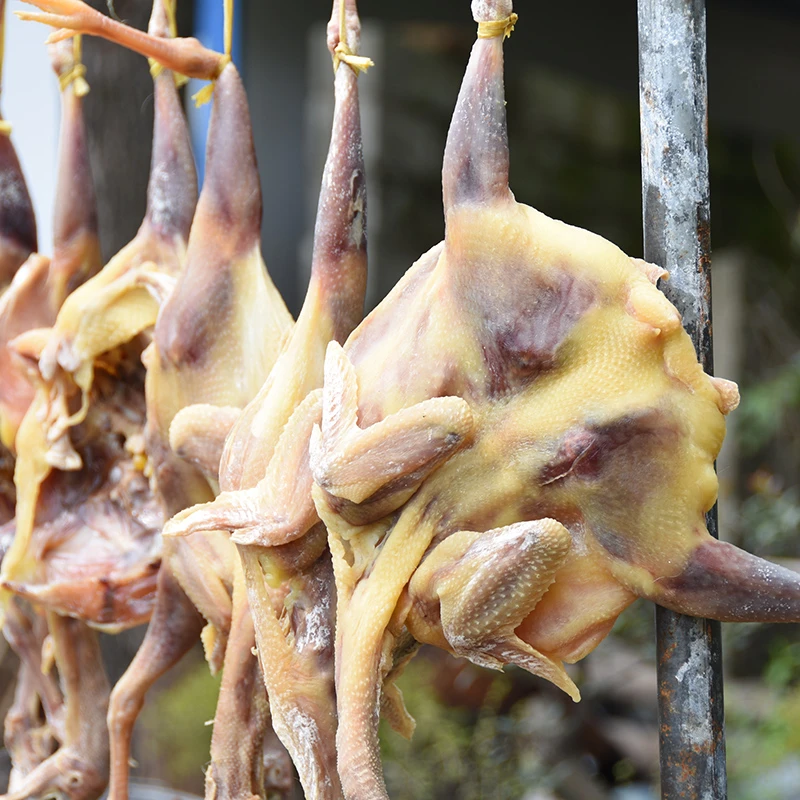 风干鸡腊鸡整只咸鸡 安徽特产 农家风味手工特色腊味2.3斤左右