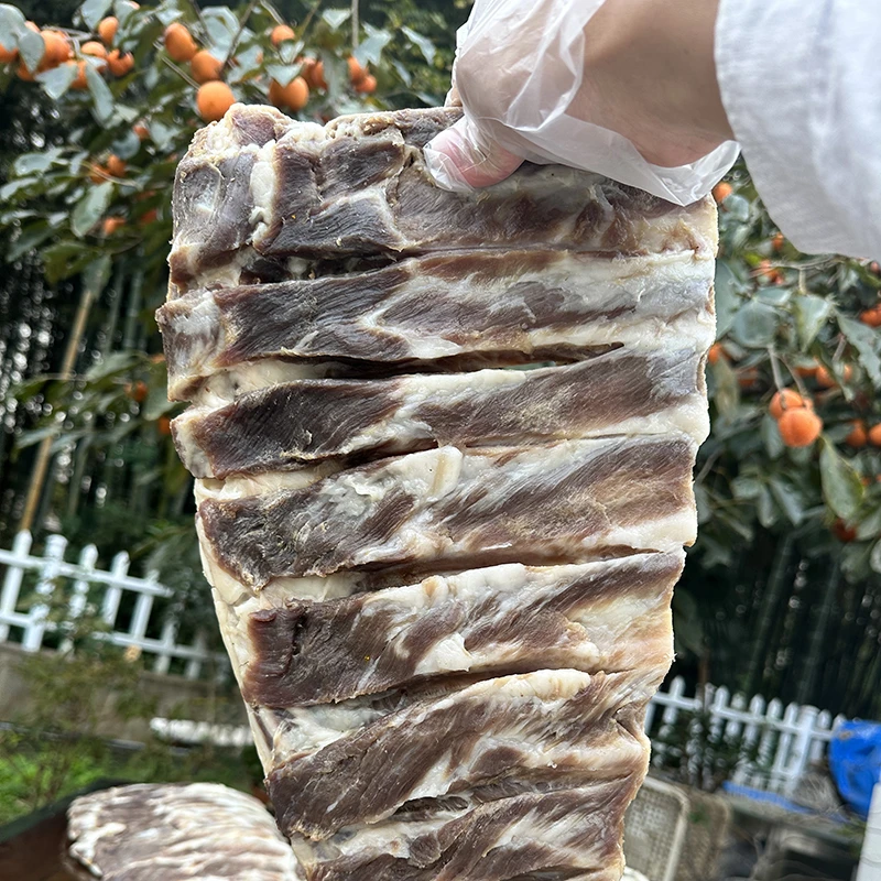 优质风干腊排骨精选咸排骨精品仔排手工腌制营养非烟熏肉质发货