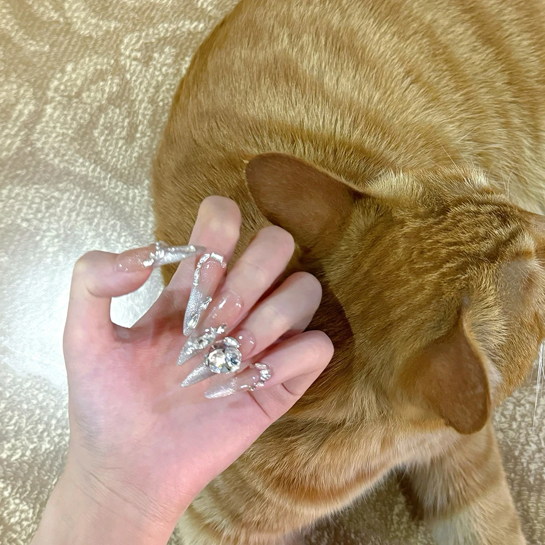 TUTU图图手工穿戴甲-流星504-（3单送固态胶）