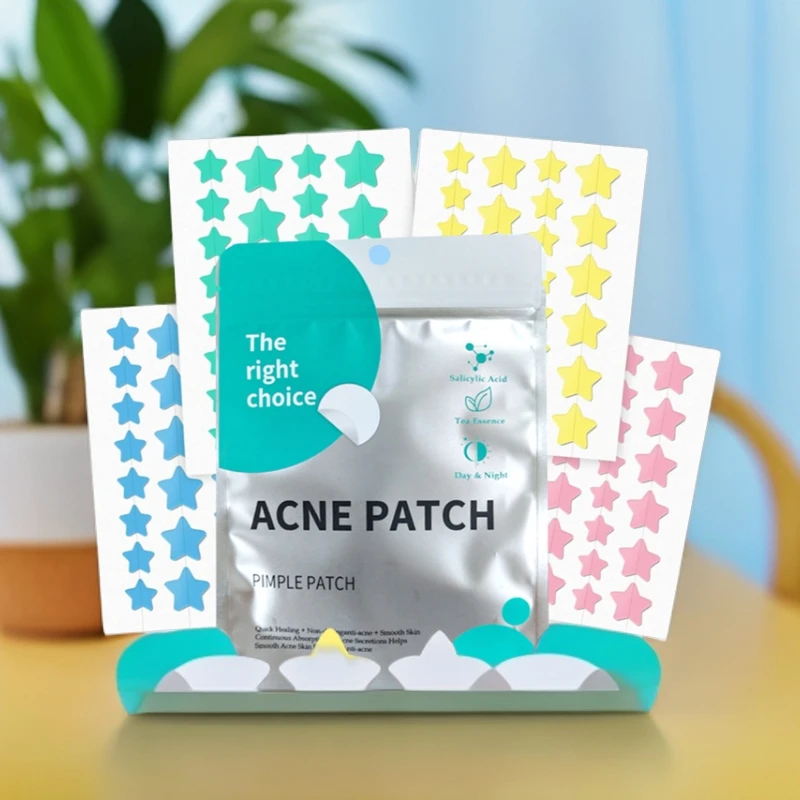 【仙女必备】80贴星星水胶体痘痘贴可爱舒缓遮瑕亲肤去痘防水组合装