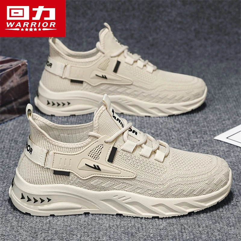 回力男鞋2025新款夏季透气网面防臭飞织薄款网鞋男士运动休闲潮鞋