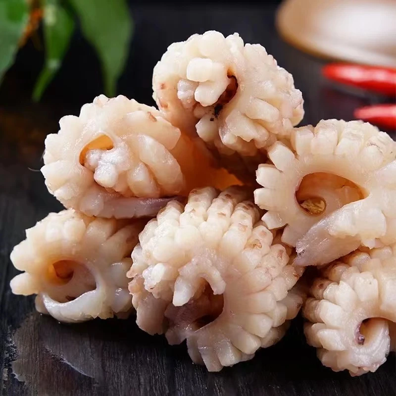 无冰6包鱿鱼花250克/包 牛角花营养干净捕捞鲜嫩美味新鲜脆口