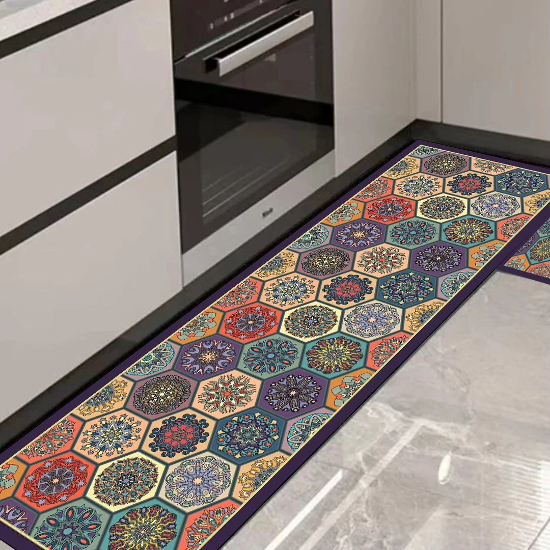 家用厨房硅藻泥地垫长条耐脏可擦免洗脚垫吸水垫吸油防滑免洗地毯