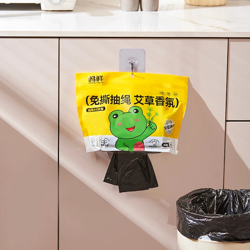 抽绳垃圾袋家用加厚手提式客厅塑料袋大号清洁宿舍学生收纳方便袋