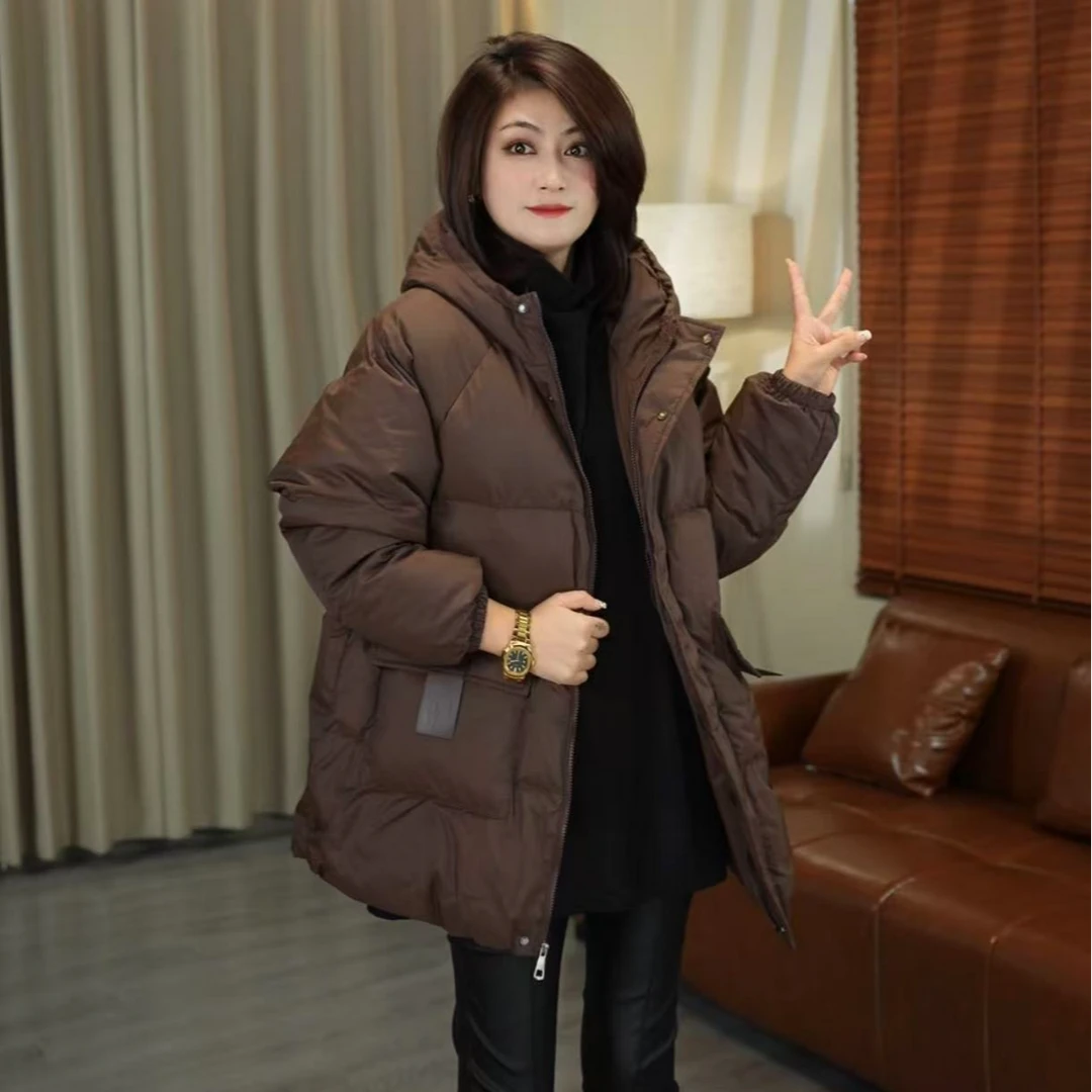 【珊珊家】新款连帽棉服外套